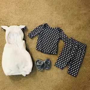 Infant / baby 0-6 months lamb costume